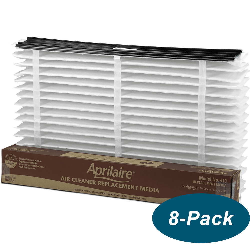 Aprilaire 410 Air Filter - 8 pack