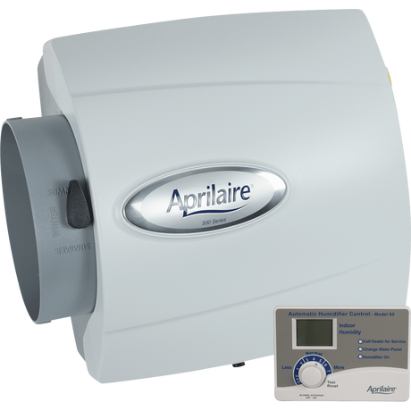 Aprilaire Model 500 Small Bypass Humidifiers - automatic model