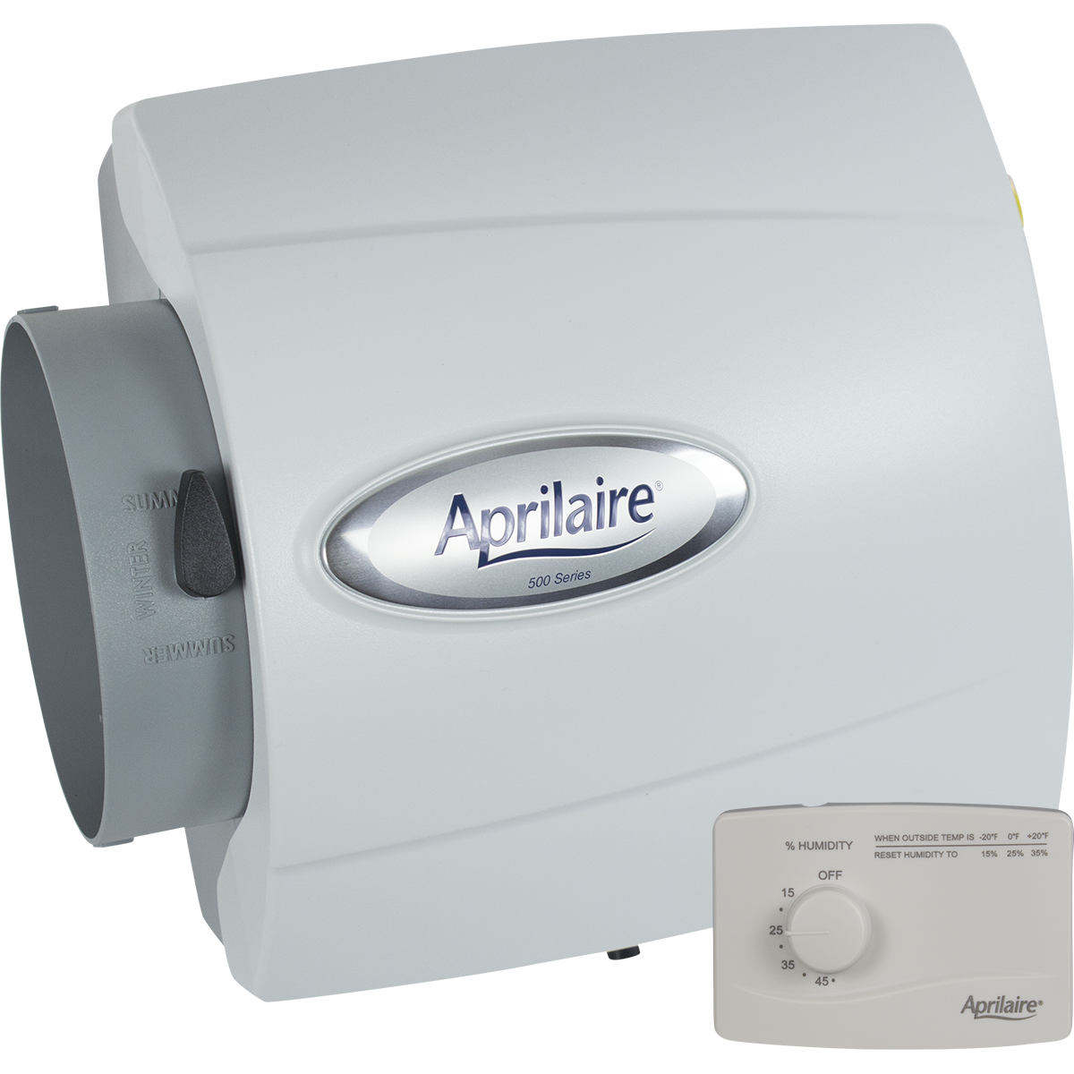 Aprilaire Model 500 Small Bypass Humidifiers - manual model