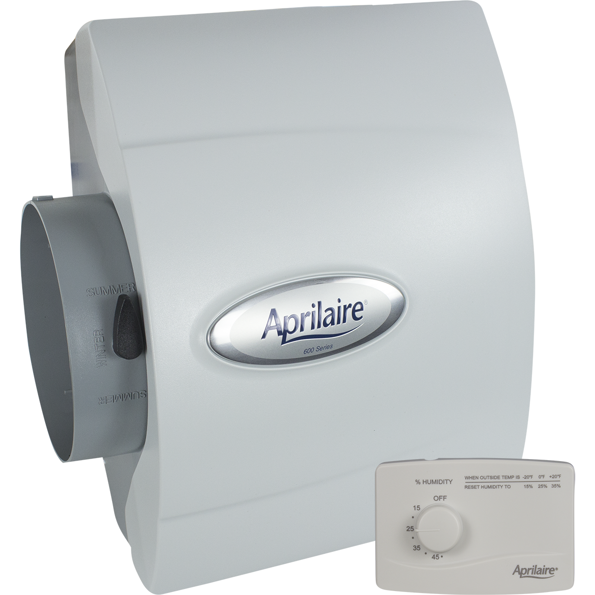 Aprilaire Model 600 Large Bypass Humidifiers - manual model