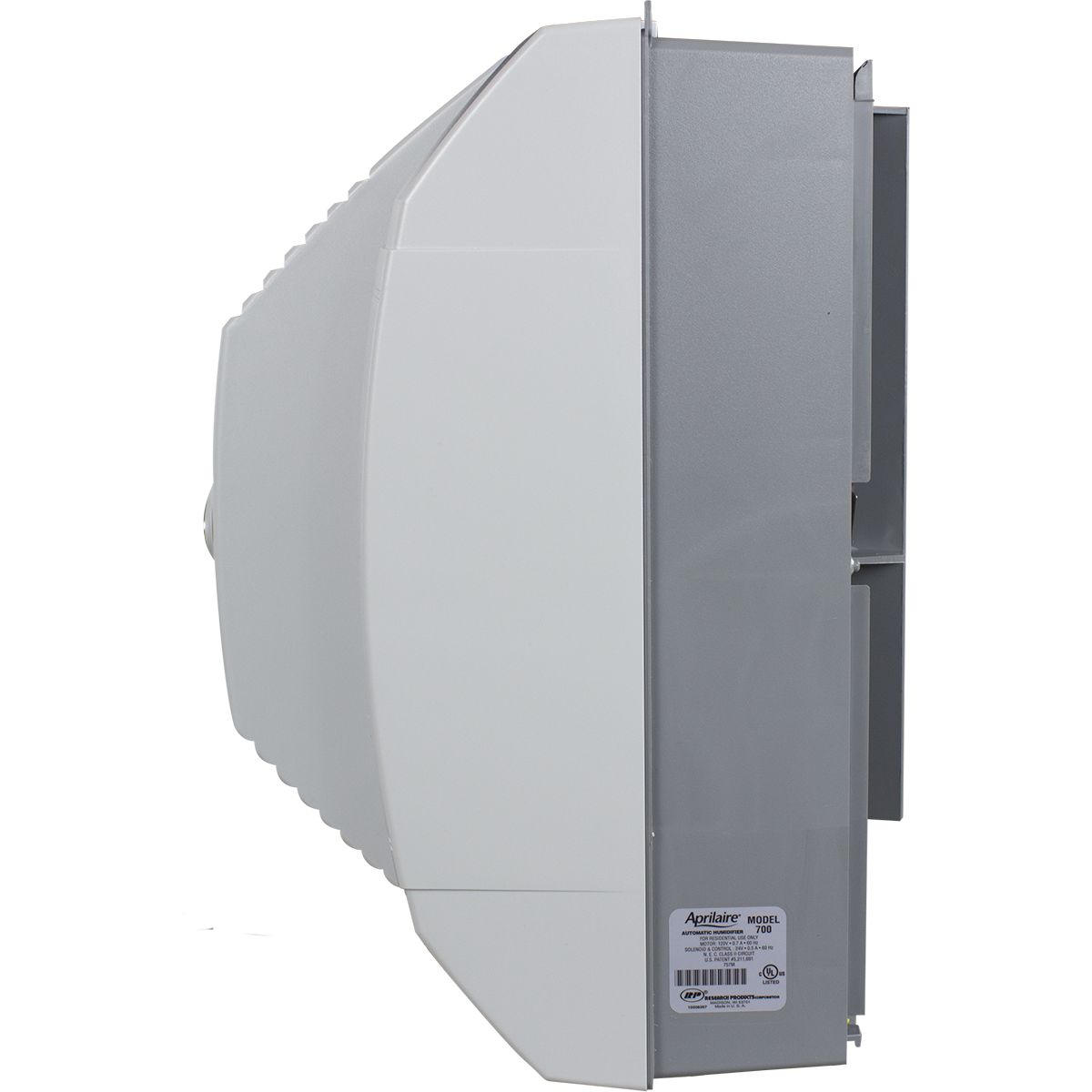 Aprilaire Model 700 Whole House Bypass Humidifiers - side view