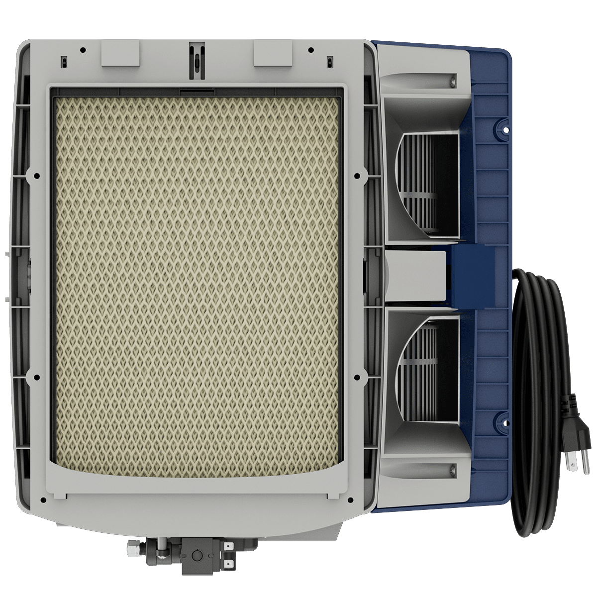 Aprilaire 720 Evaporative Humidifier w/ HydroCore - Inside