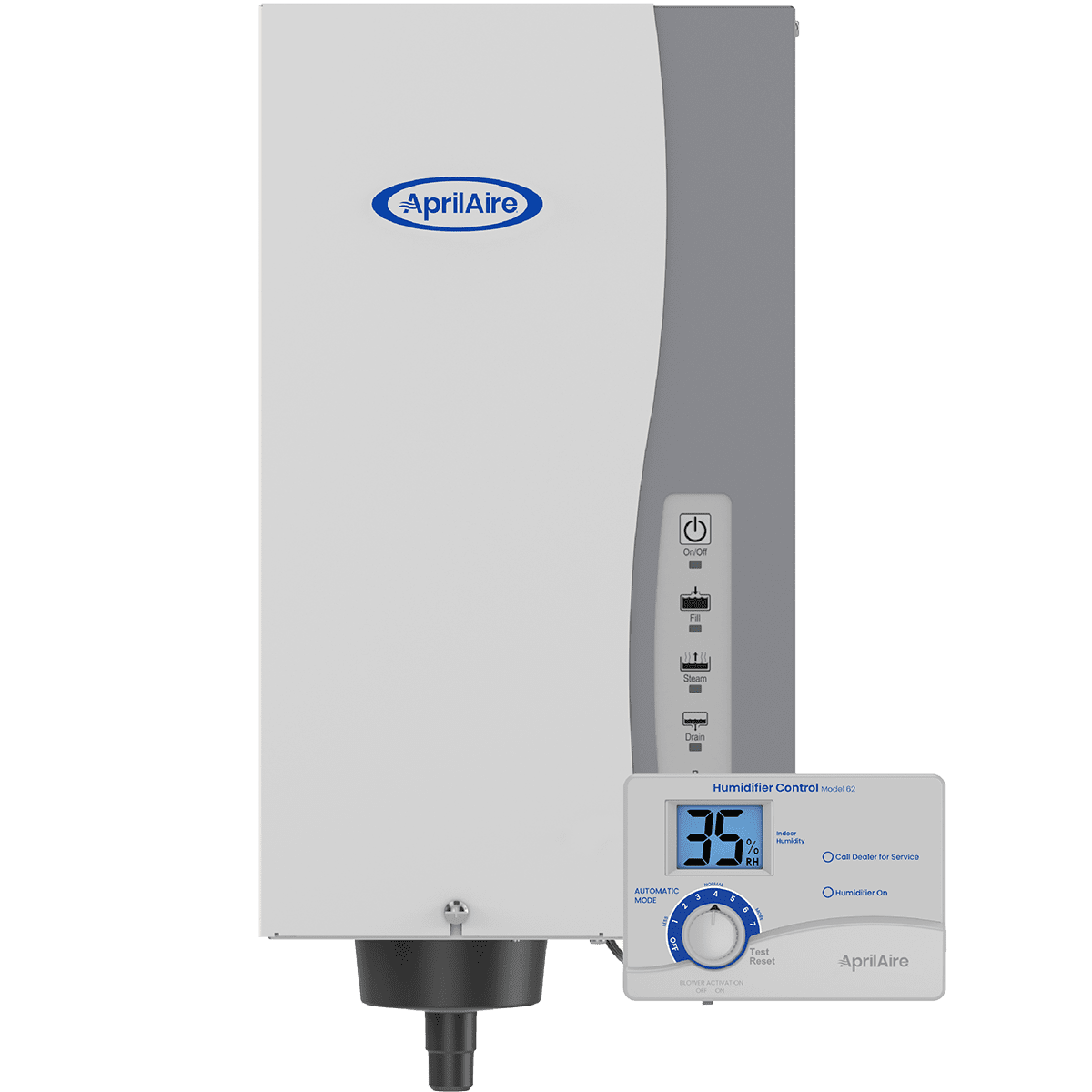 Aprilaire Model 800 Whole House Steam Humidifier - Front