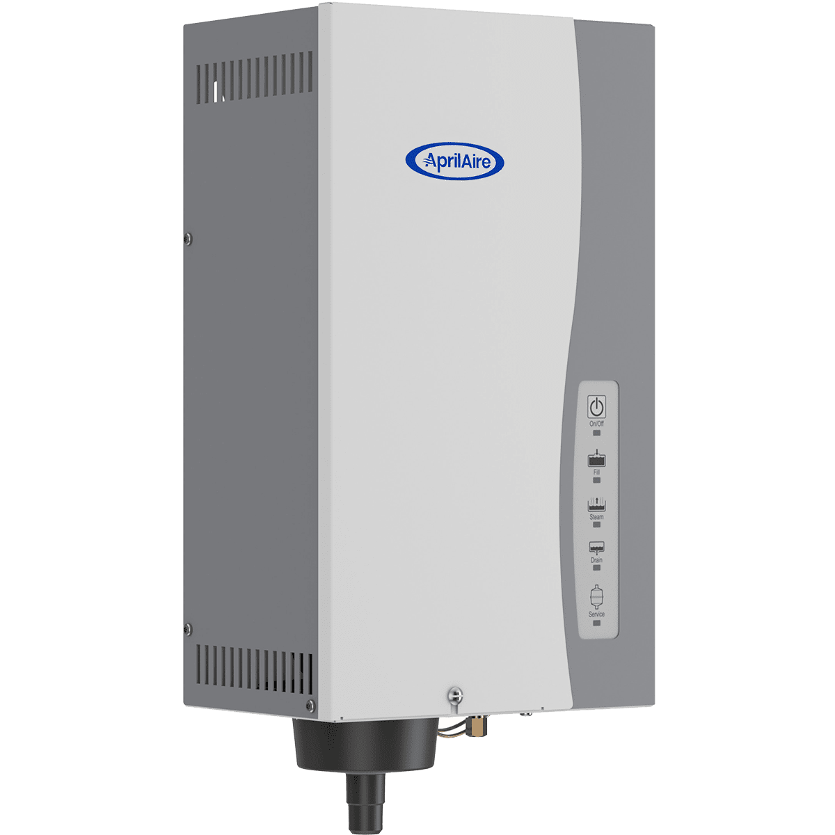 Aprilaire Model 800 Whole House Steam Humidifier - Left Front Angle