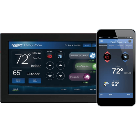 Aprilaire Color Touch Screen Wi-Fi IAQ 8920W Thermostat
