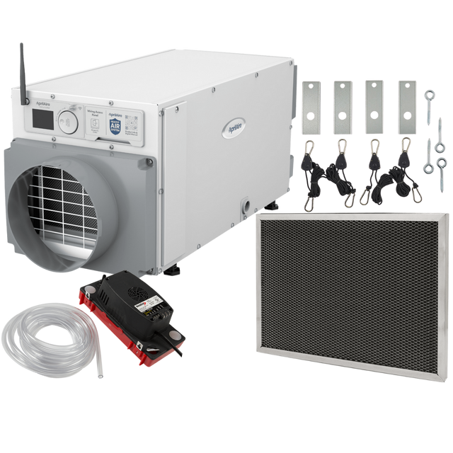 Aprilaire E070 70-Pint Crawlspace Dehumidifier + Basement Package - w/ Wi-Fi