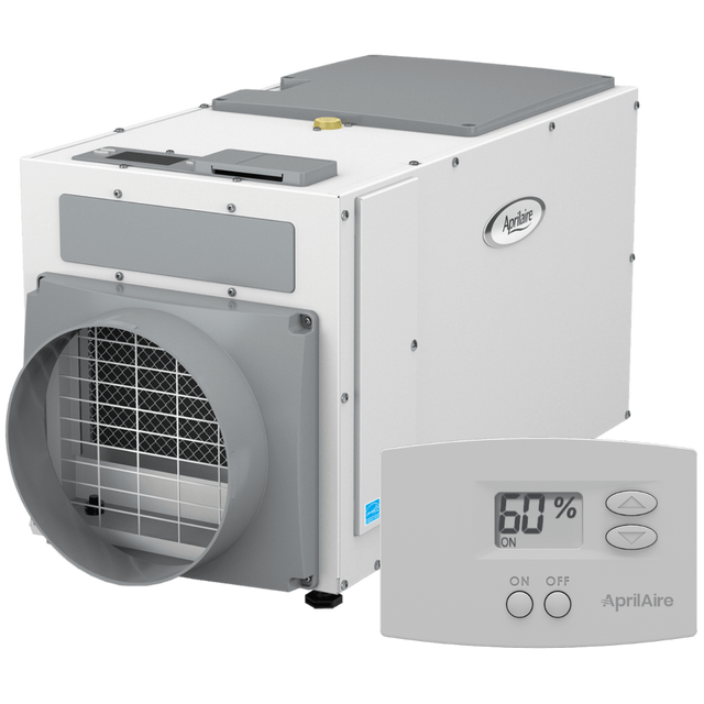 Aprilaire E080 80 Pint Crawlspace Dehumidifier + Wall Mount Control - Main
