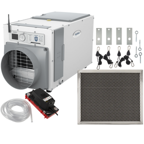Aprilaire E080 80-Pint Energy Star Dehumidifier + Basement Package - w/ Wi-Fi