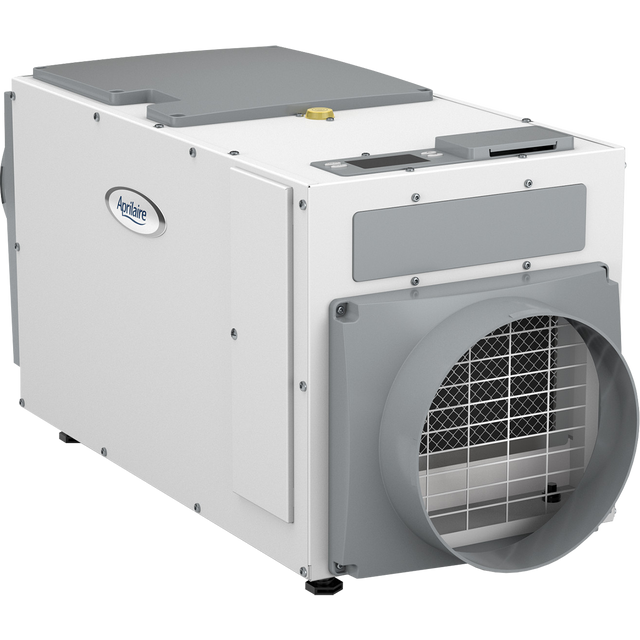 Aprilaire E080 80 Pint Energy Star Dehumidifier - Left Angle