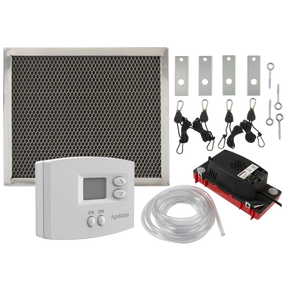 Aprilaire E080 & E100 Dehumidifier Basement Installation Package - Maiin