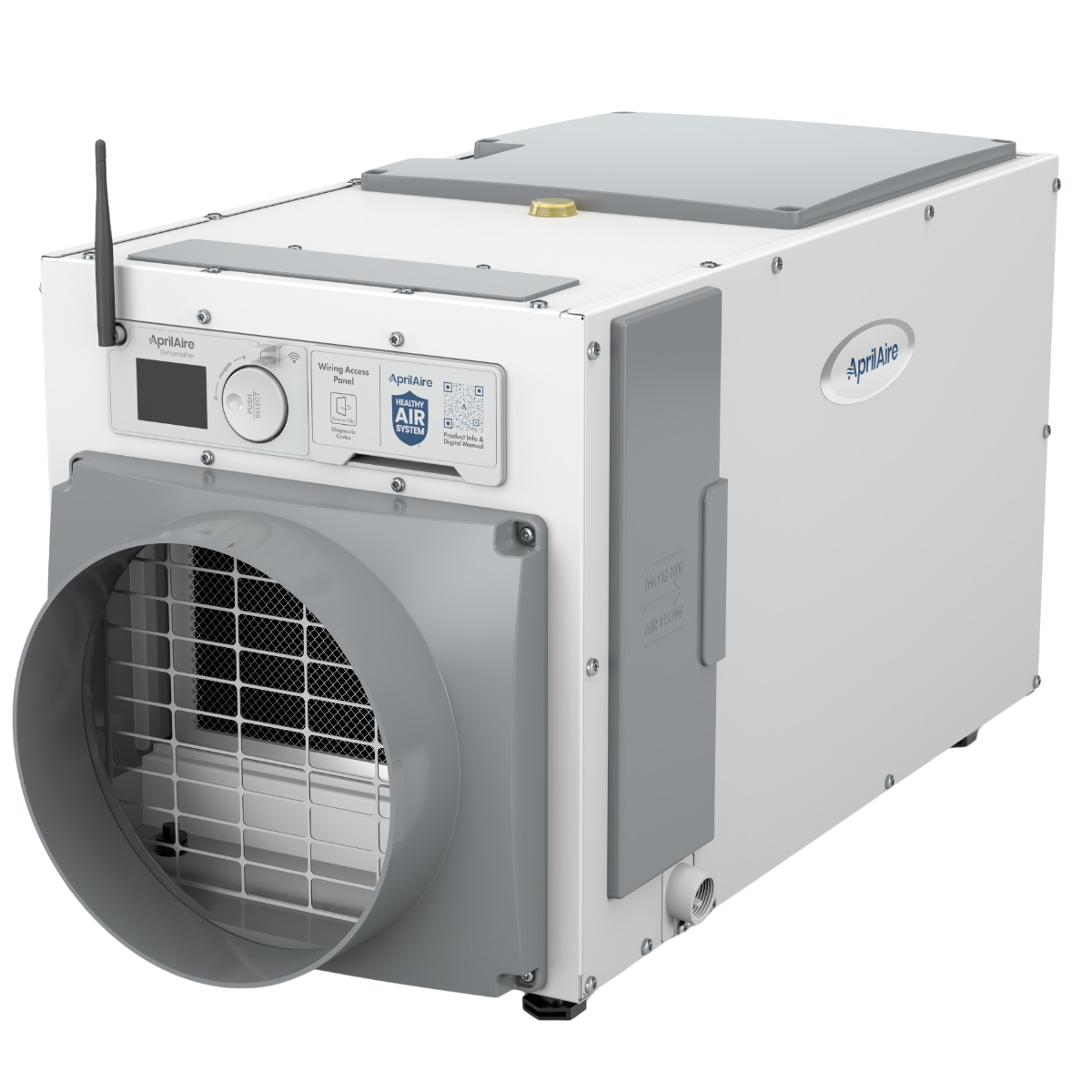 Aprilaire E080W 80-Pint Energy Star Dehumidifier For Whole House or Standalone Use - Wifi Enabled