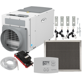 Aprilaire E100 100-Pint Energy Star Dehumidifier + Basement Package - Main