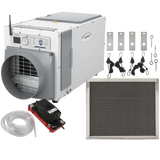 Aprilaire E100 100-Pint Energy Star Dehumidifier + Basement Package - w/ Wi-Fi