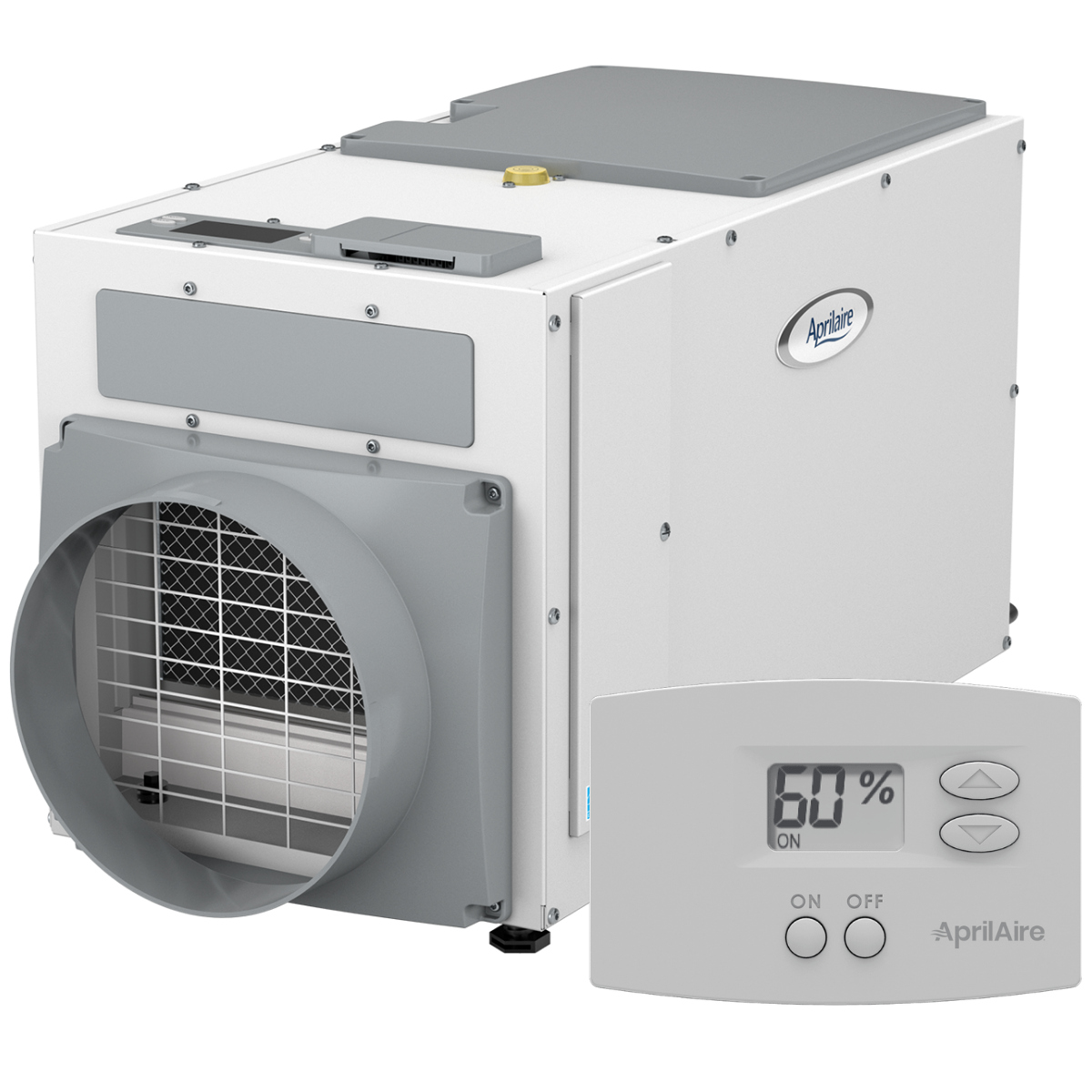 Aprilaire E100 100 Pint Whole House Dehumidifier + Wall Mount Control - Main