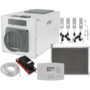 Aprilaire E130 130 Pint Energy Star Whole House Dehumidifier + Basement Package - Main