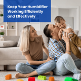 Aprilaire H445EZ1A Humidifier Filter/Water Panel Assembly Replacement Kit for Models: 400, 400A, 400M (2-pack) - Infographic 5