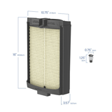 AprilAire HydroCore Water Panel Cartridge for 720 Series Humidifiers Model H - Dimensions