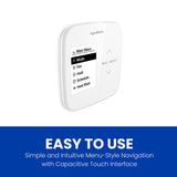 Aprilaire Programmable Multi-Stage Universal Thermostat w/ IAQ Control - Simple to Use