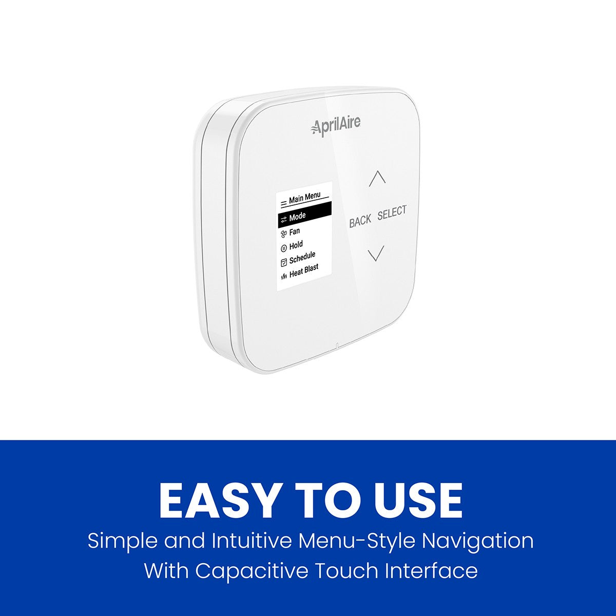 Aprilaire S84NSU Programmable Single-Stage Universal Thermostat - Simple to Use