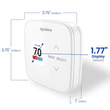 Aprilaire S84N1H1C Programmable Thermostat - Dimensions