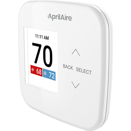 Aprilaire Programmable Multi-Stage Universal Thermostat - Angle View