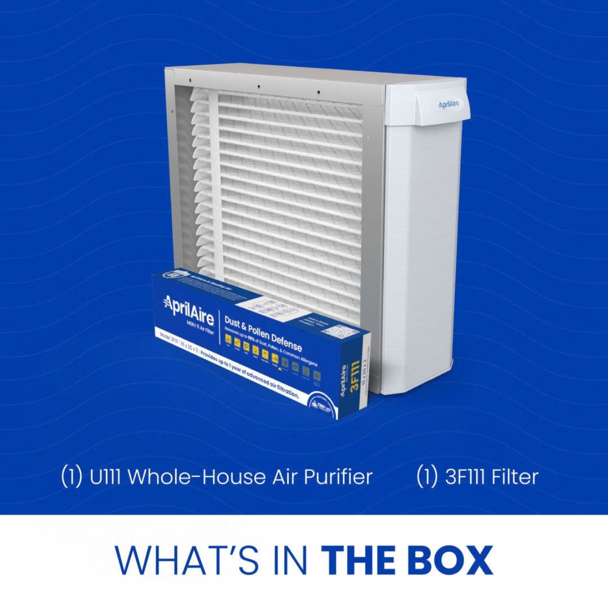 AprilAire U111 16x20 in. MERV 11 TriPure 3 in. Filtration Whole House Media Air Cleaner - Infographic 10