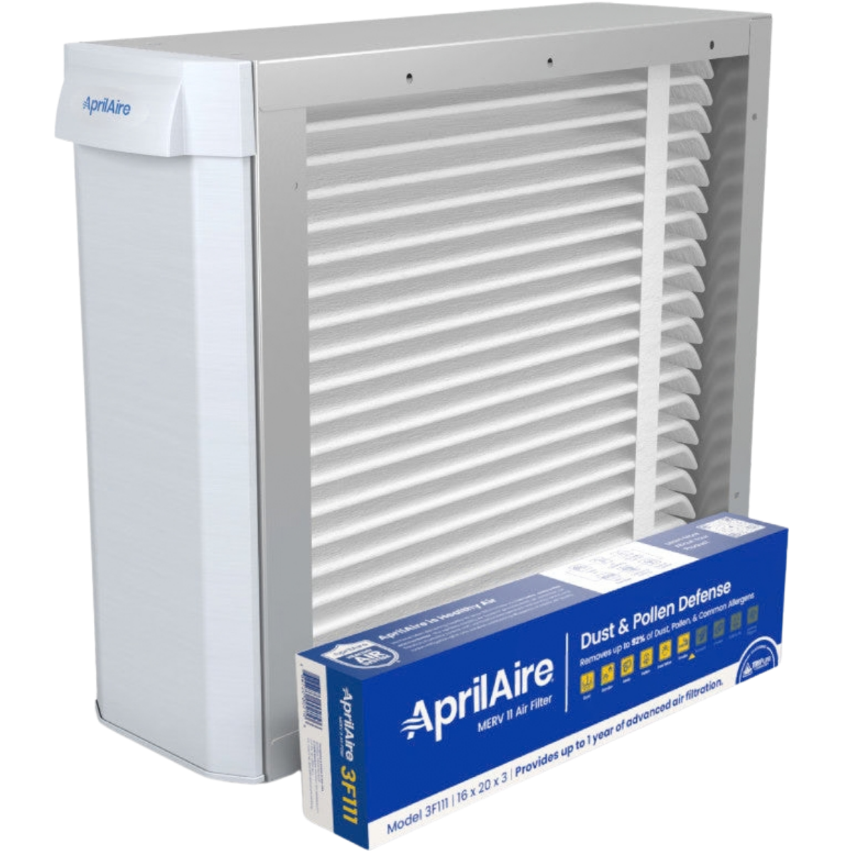 AprilAire U111 16x20 in. MERV 11 TriPure 3 in. Filtration Whole House Media Air Cleaner - Main