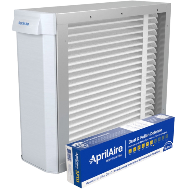 AprilAire U111 16x20 in. MERV 11 TriPure 3 in. Filtration Whole House Media Air Cleaner - Main