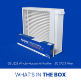 Aprilaire U121/U233 20x25-Inch TriPure 3-Inch Filtration Whole House Media Air Cleaner - Infographic 13