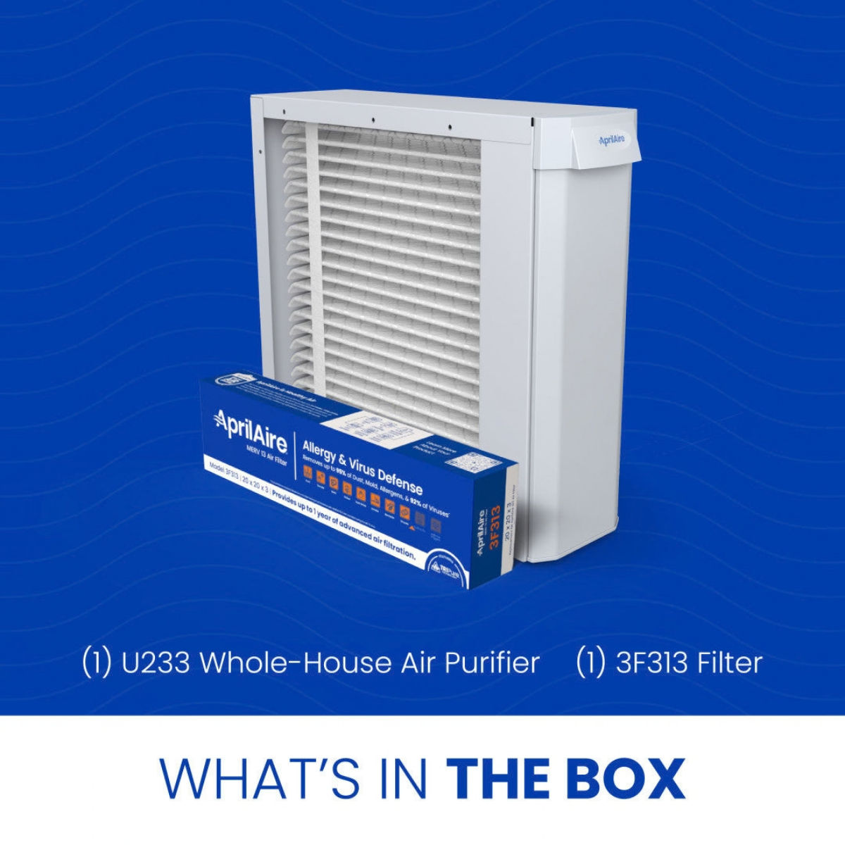 Aprilaire U131/U233 20x20-Inch TriPure 3-Inch Filtration Whole House Media Air Cleaner - Infographic 13