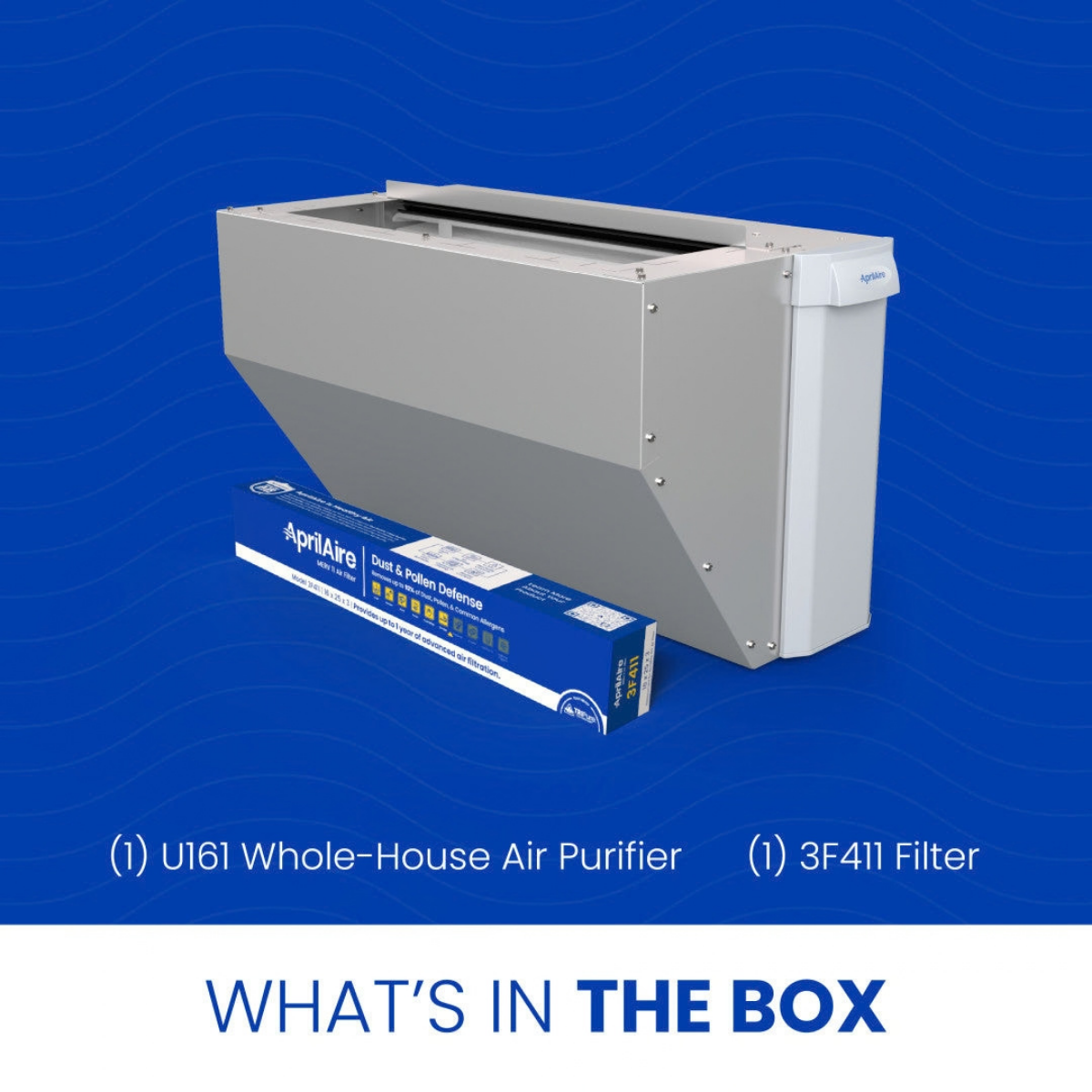 Aprilaire U161/U171 16x25-Inch MERV 11 TriPure 3-Inch Filtration Easy Install Return Drop Air Cleaner - Infographic 12