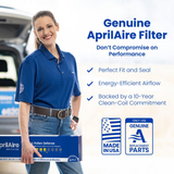 Aprilaire U161/U171 16x25-Inch MERV 11 TriPure 3-Inch Filtration Easy Install Return Drop Air Cleaner - Infographic 9