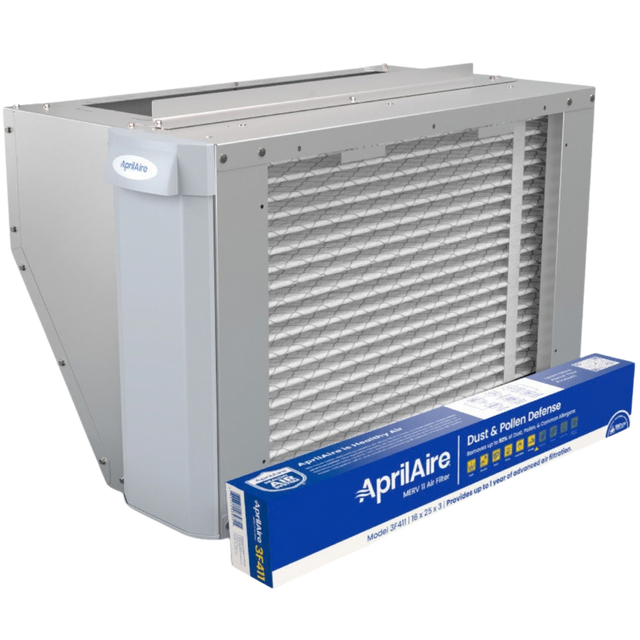 Aprilaire U161/U171 16x25-Inch MERV 11 TriPure 3-Inch Filtration Easy Install Return Drop Air Cleaner U161 - Main
