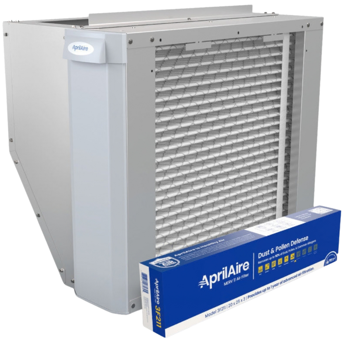 Aprilaire U162/U172 20x25-Inch MERV 11 TriPure 3-Inch Filtration Easy Install Return Drop Air Cleaner U162 - Main