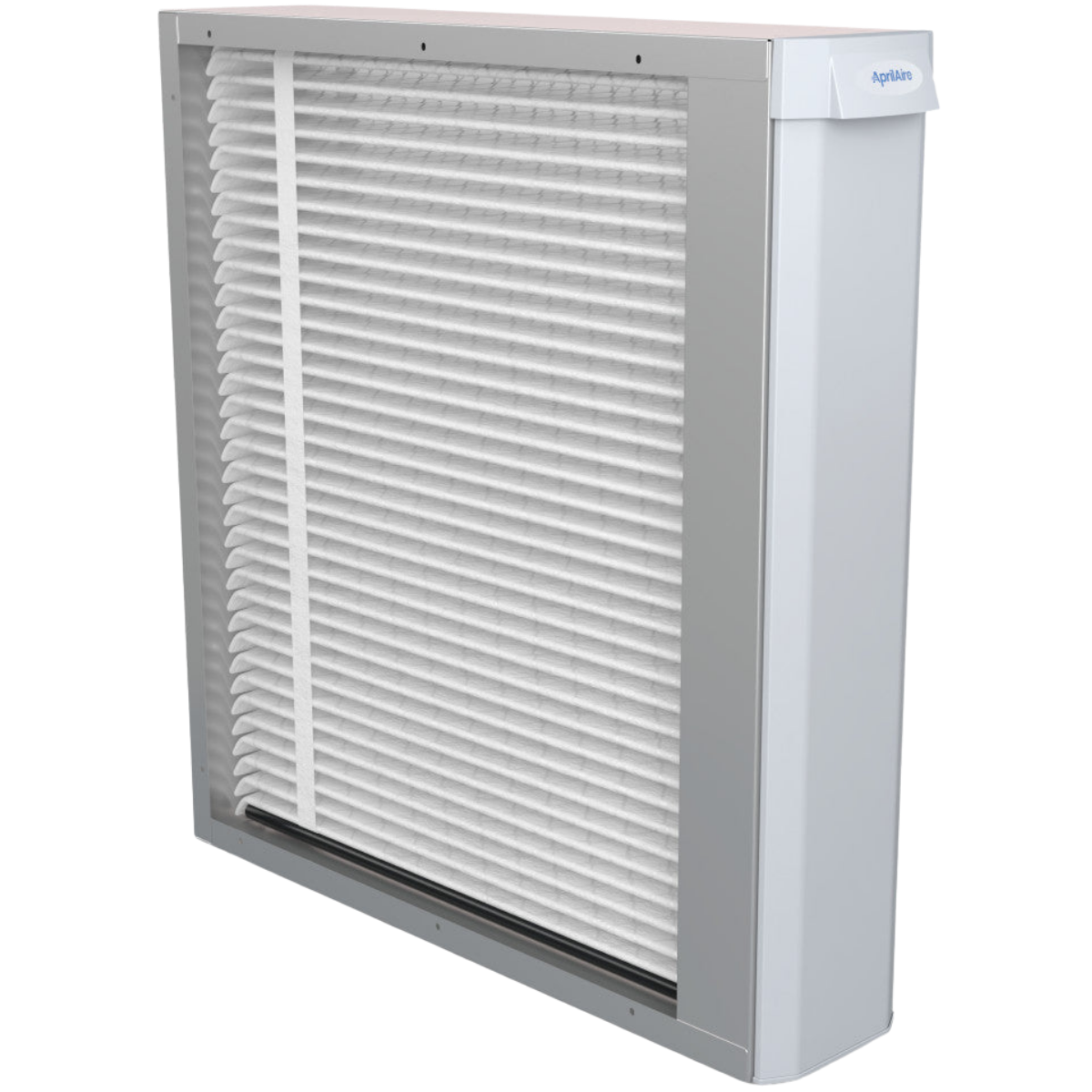 Aprilaire U191 25x20 in. MERV 11 TriPure 3 in. Filtration Whole House Media Air Cleaner - Angle