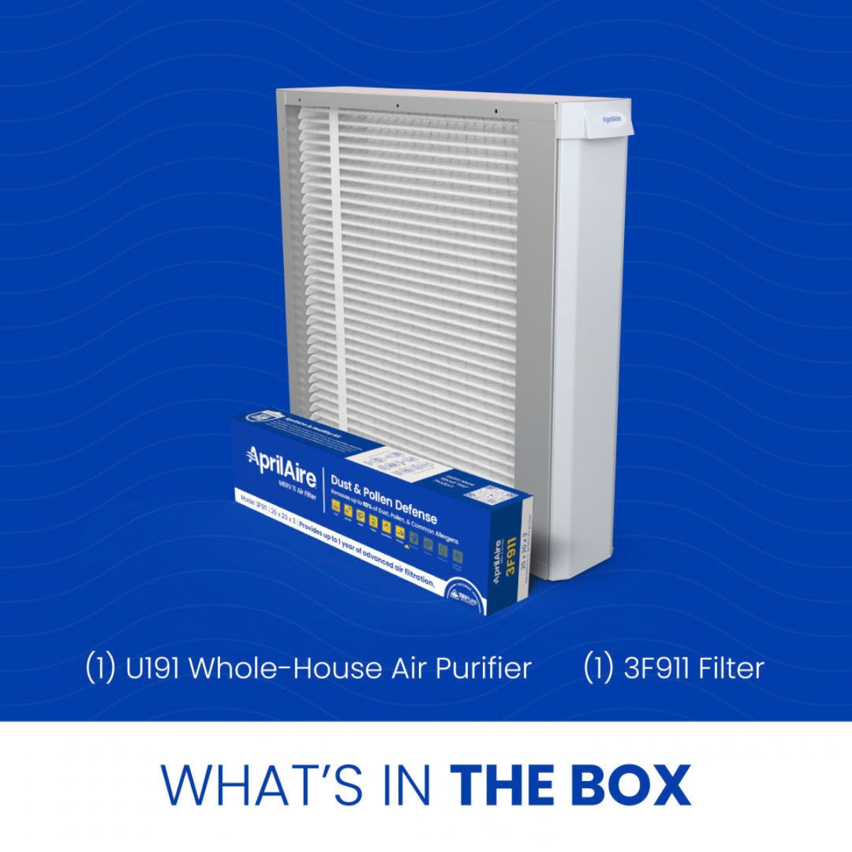Aprilaire U191 25x20 in. MERV 11 TriPure 3 in. Filtration Whole House Media Air Cleaner - Infographic 11