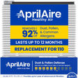 Aprilaire UK111/113 16x20x3 in. TriPure Filter + One-Time Upgrade Rail Kit 110 Filter - Main