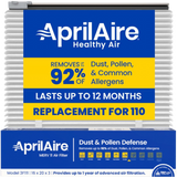 Aprilaire UK111/113 16x20x3 in. TriPure Filter + One-Time Upgrade Rail Kit 110 Filter - Main