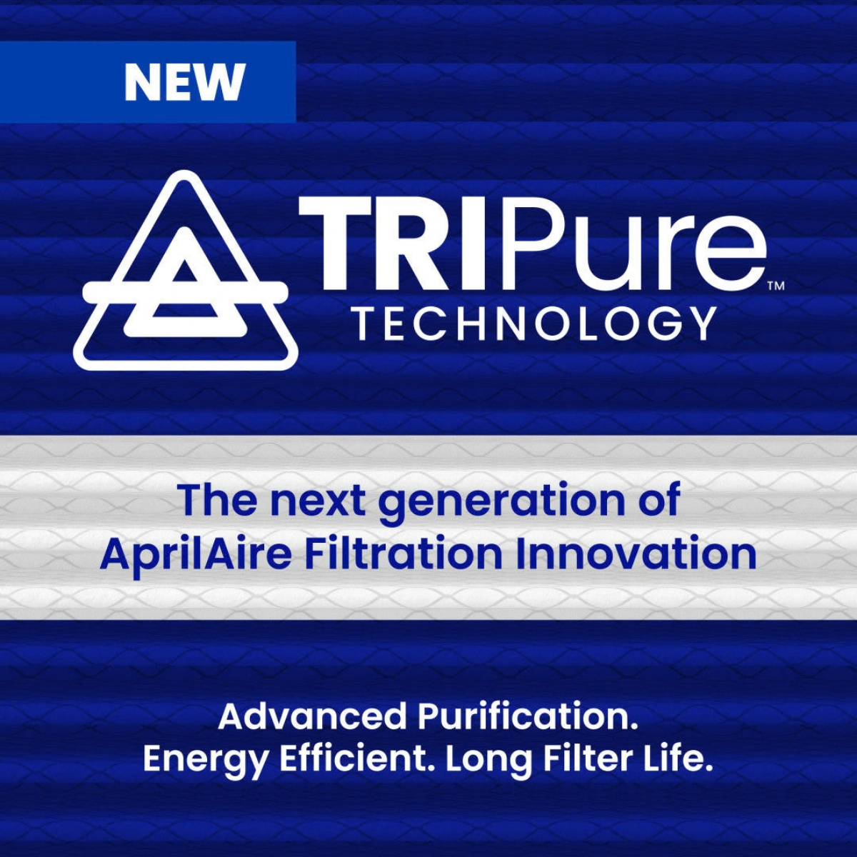 Aprilaire UK111/113 16x20x3 in. TriPure Filter + One-Time Upgrade Rail Kit - Infographic 3