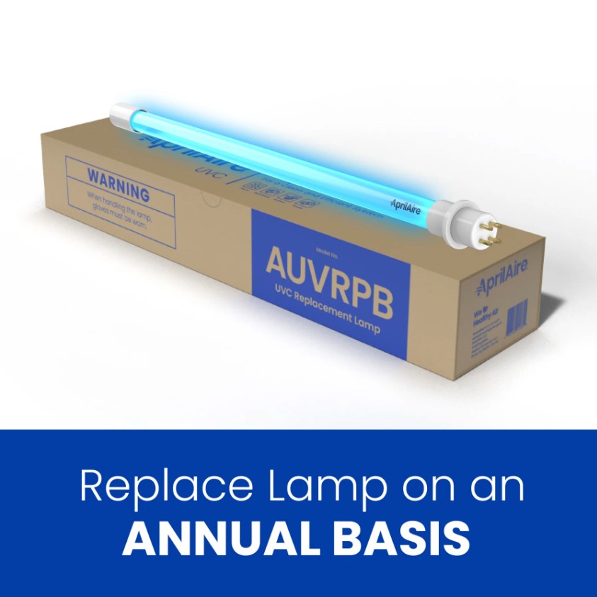 Aprilaire UV Clean Air Pair 1000 Series MERV 11 Whole House Air Cleaner - Graphic