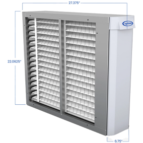 Aprilaire UV Clean Air Pair 2000 Series MERV 13 Whole House Air Cleaner - UV22 - Dimensions