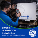 Aprilaire Healthy Air System 120 CFM Energy Recovery Ventilator - infographic 5