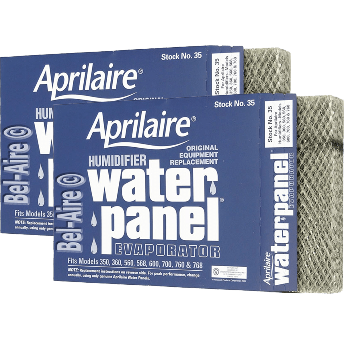 Aprilaire Water Panel #35 - 2-pack