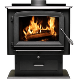 Ashley Hearth 2,500 Sq. Ft. Pedestal Wood Stove