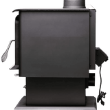 Ashley Hearth 2,500 Sq. Ft. Pedestal Wood Stove - Side