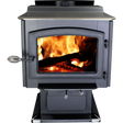 Ashley Hearth 3,200 Sq. Ft. Large Pedestal Wood Stove
