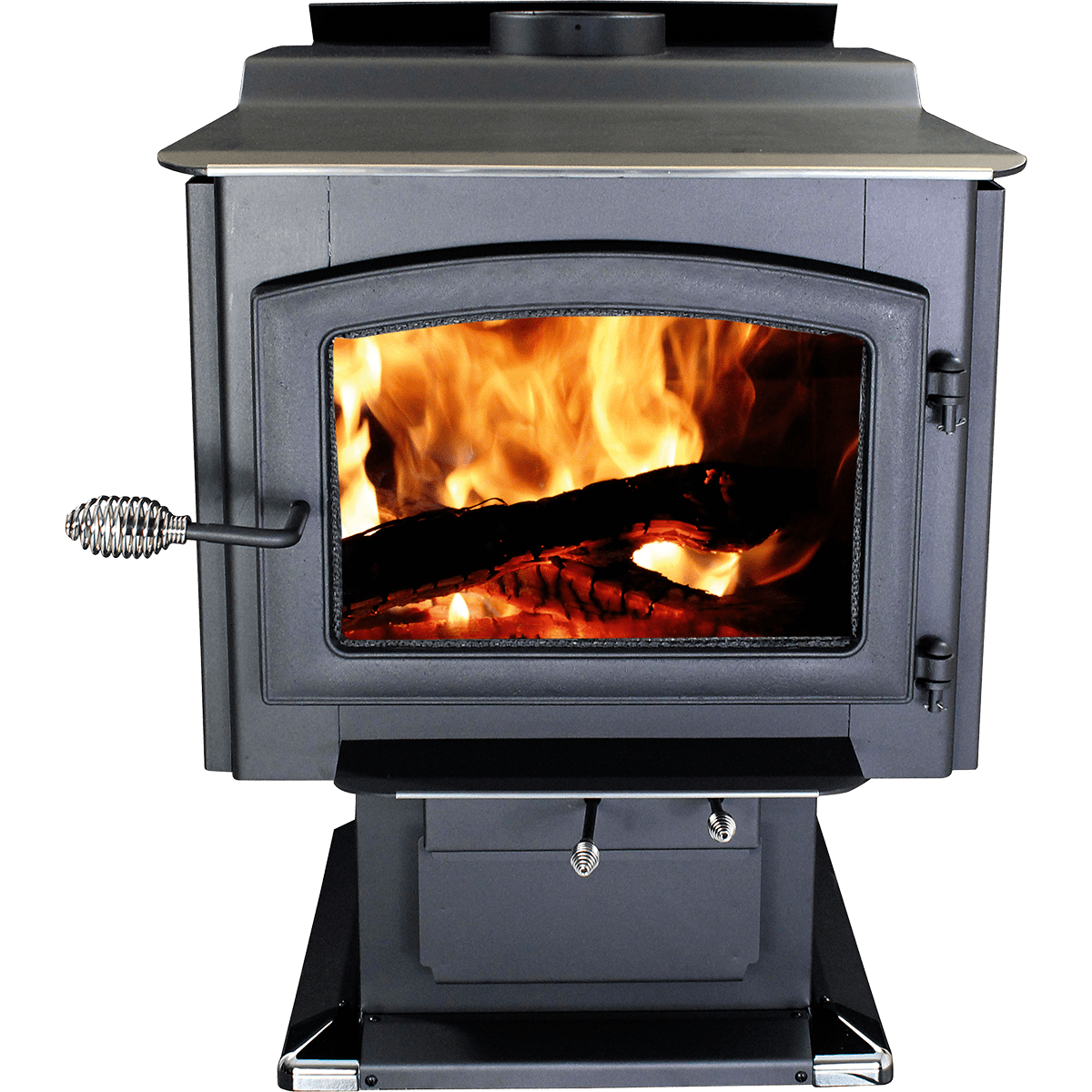 Ashley Hearth 3,200 Sq. Ft. Large Pedestal Wood Stove