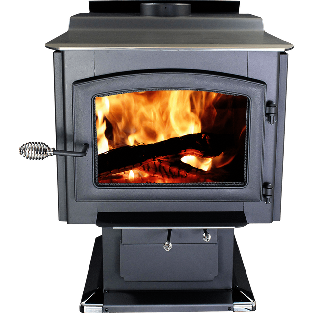 Ashley Hearth 3,200 Sq. Ft. Large Pedestal Wood Stove