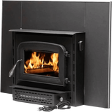 Ashley Hearth AW1820E Wood Stove Insert - Left Angle