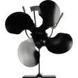 Ashley Miracle Heat 4-Blade Thermoelectric Fan - Front